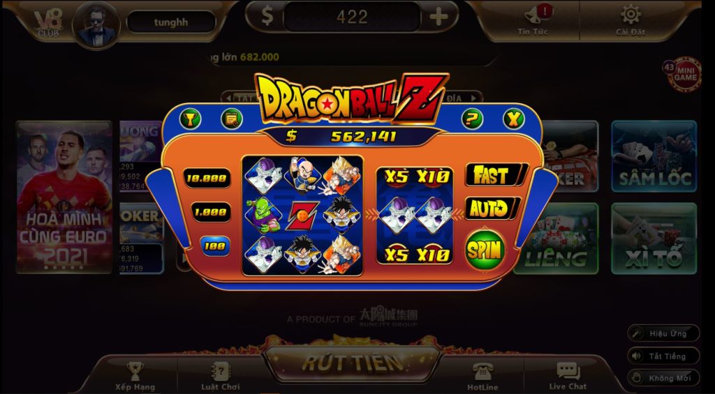 Huong dan choi game Dragon Ball Z tai V8 Club