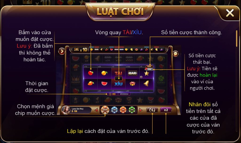 Luat choi game Xeng 777 v8 club
